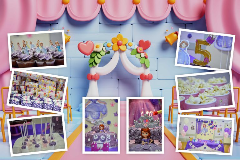 Frozen Elsa Anna Theme Birthday Decoration