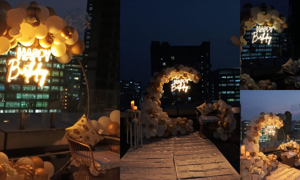 21st birthday celebration decoration service kalakriti kolkata