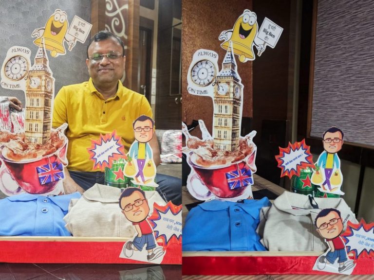 Customised Caricature Hamper Design & Making Service