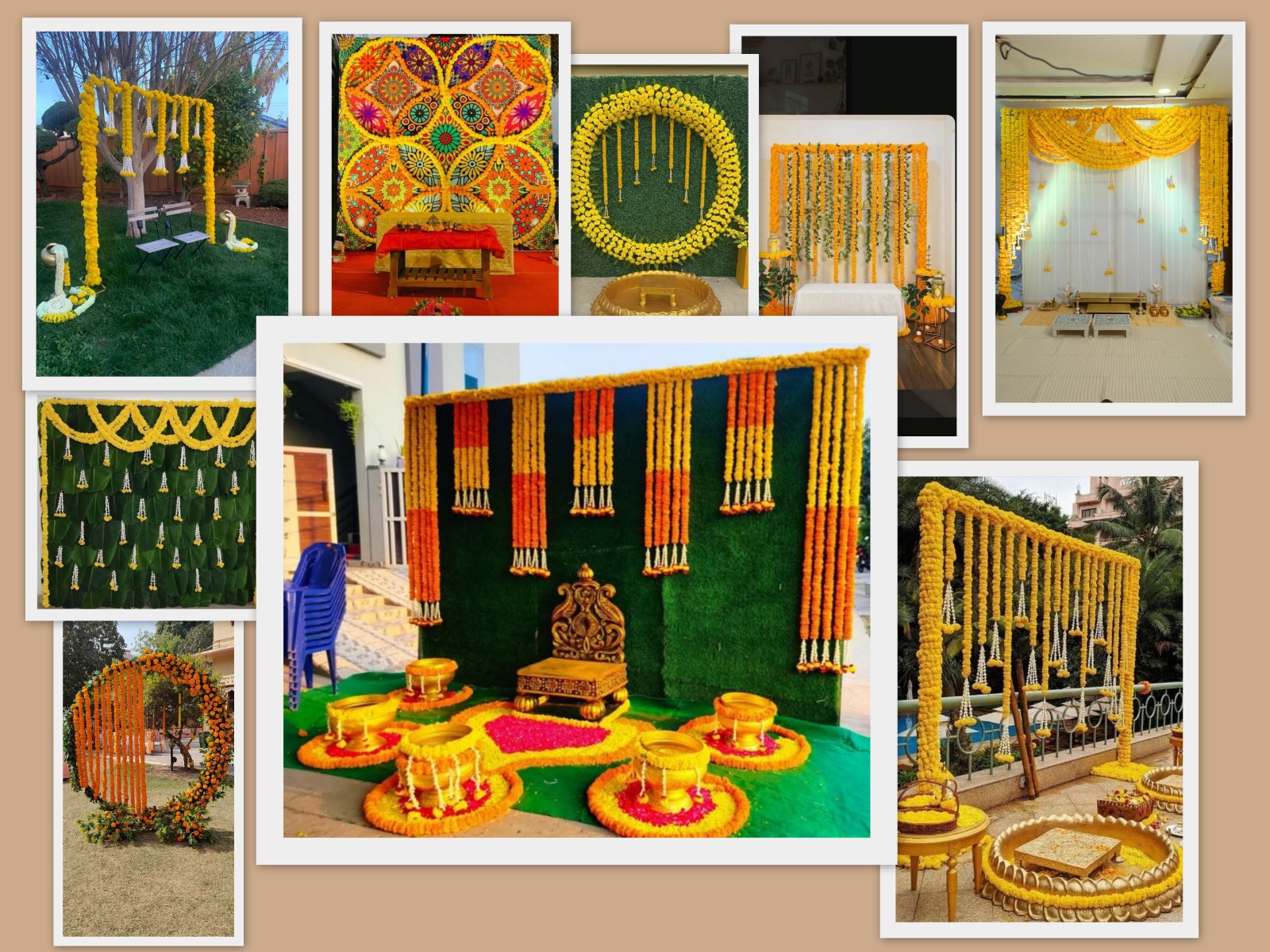 Haldi, Mehndi, Mandir & Kirtan Decoration Services Under ₹7000 Kalakriti in Kolkata Haldi, Mehndi, Mandir & Kirtan Decoration Services Under ₹7000 Kalakriti in Kolkata