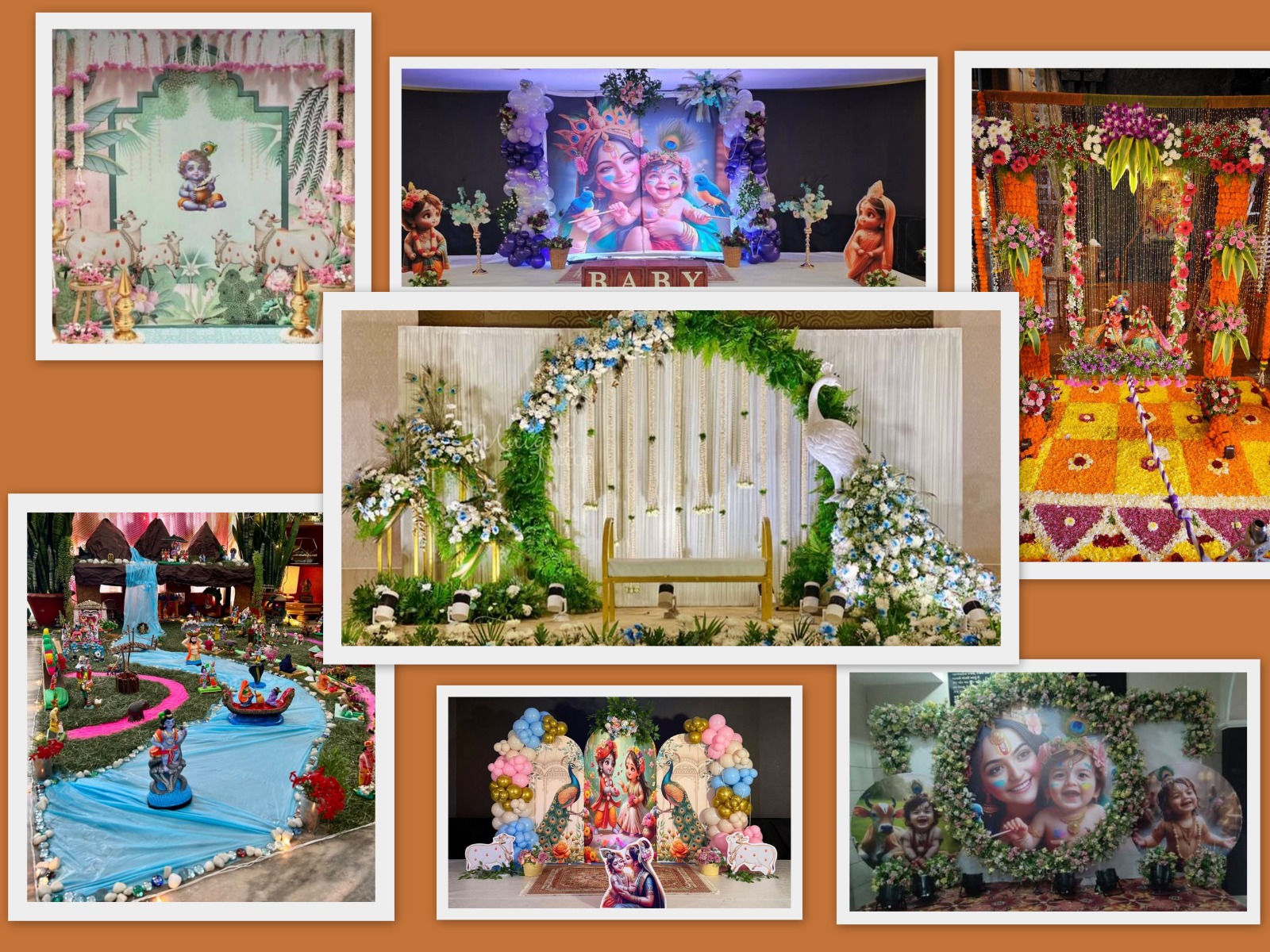 Janmashtami Decoration ideas & services Kalakritievents in Kolkata Janmashtami Decoration ideas & services Kalakritievents in Kolkata