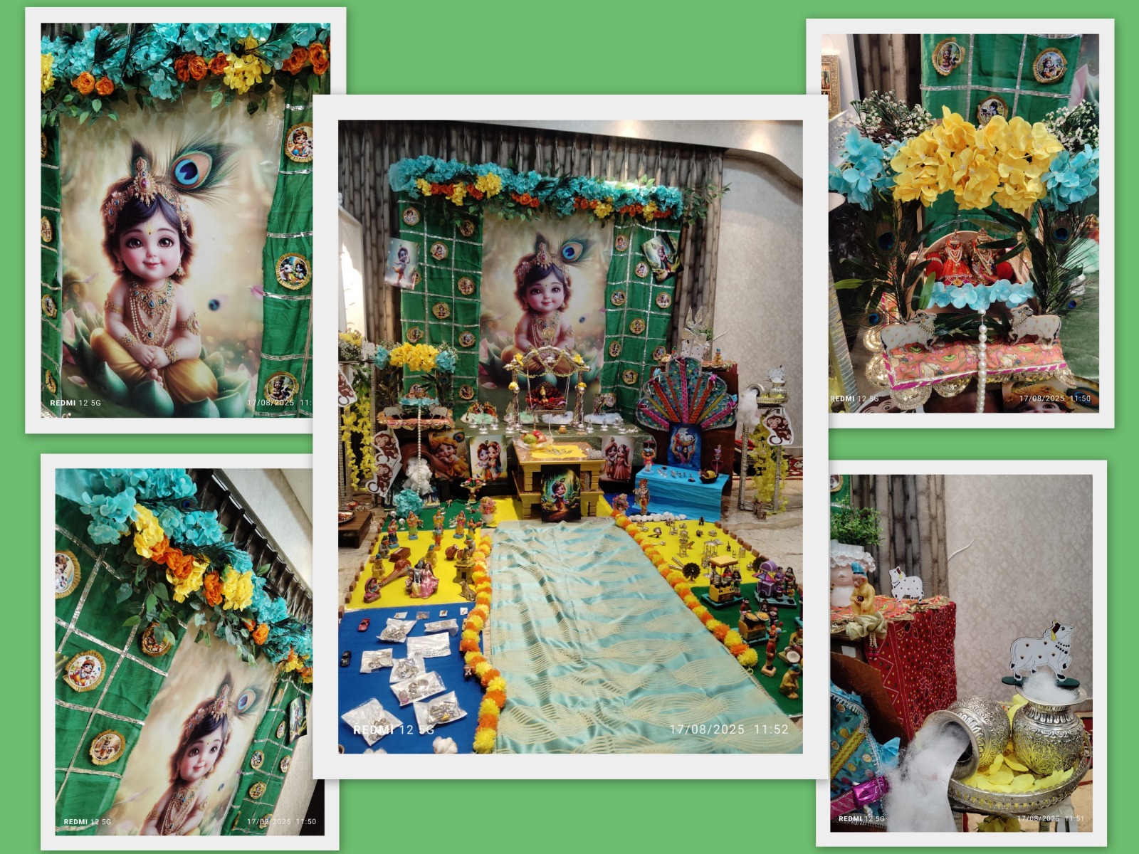 Janmashtami Decoration Services Kalakritievents in Kolkata Janmashtami Decoration Services Kalakritievents in Kolkata