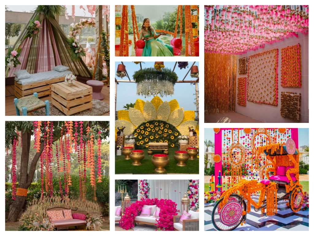 Mehndi,Mayra,Haldi, Kirtan Decoration Services Kalakritievents in Kolkata