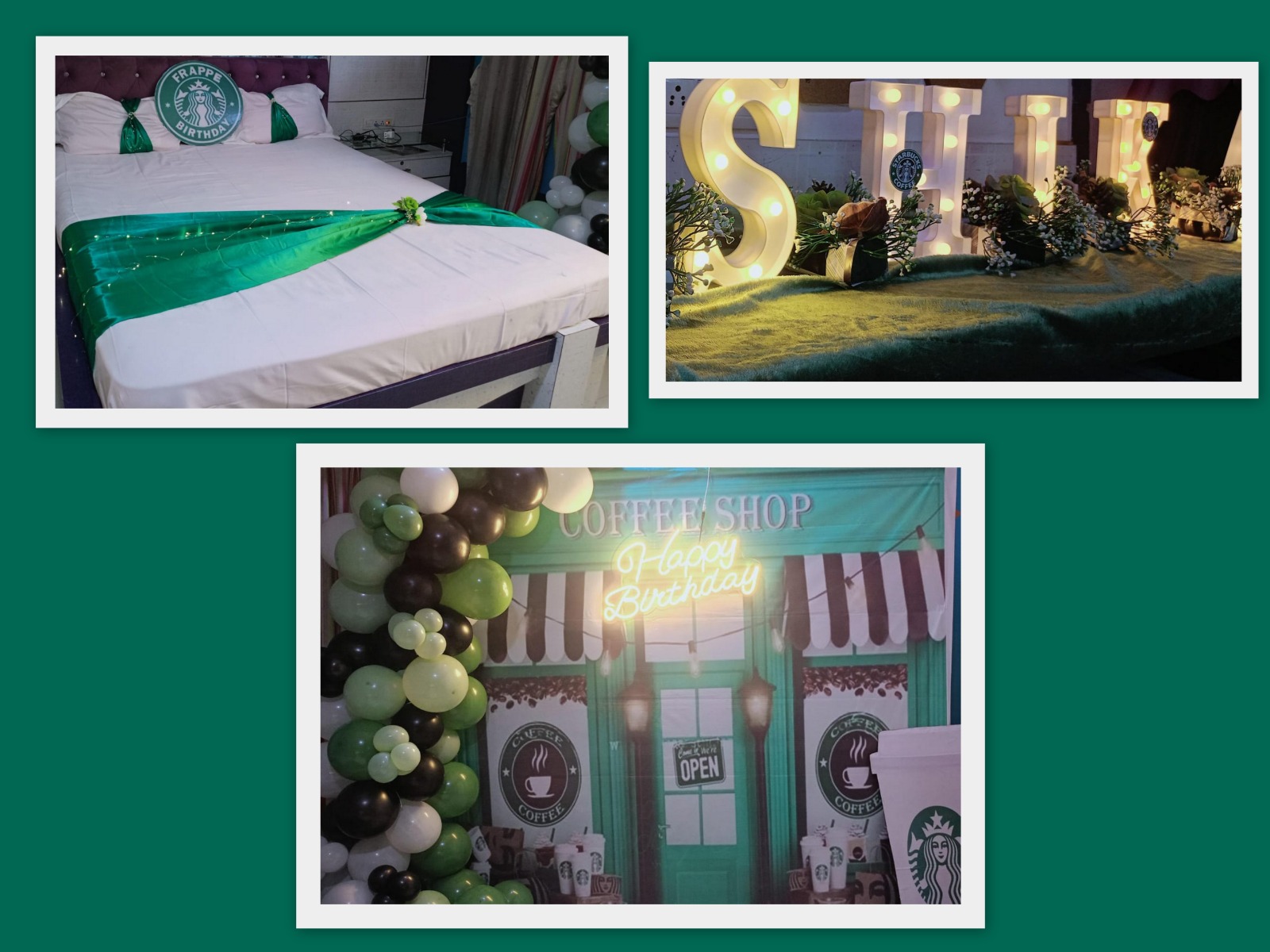 Starbucks Themed Birthday Party Decoration Services Kalakritievents in Kolkata Starbucks Themed Birthday Party Decoration Services Kalakritievents in Kolkata
