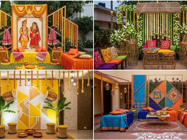 Haldi Mehndi Decorations Kolkata for Picture Perfect Ceremonies