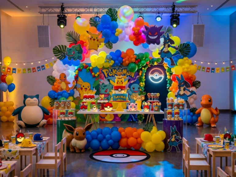 Turn Your Child’s Birthday Into a Pokémon Adventure Party