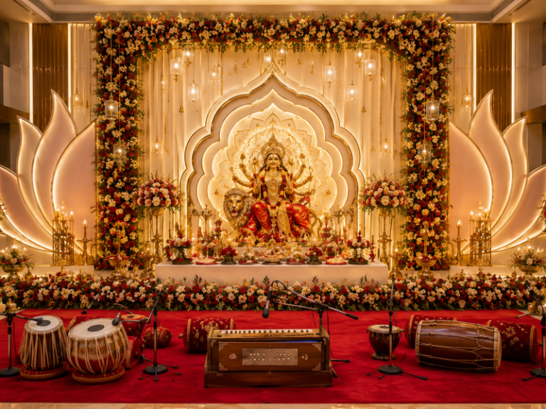 Divine Mata Ki Chowki Decoration